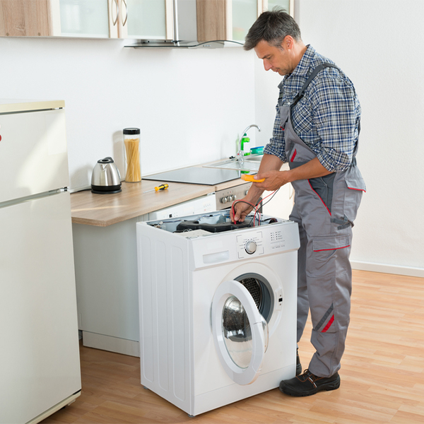 can you walk me through the steps of troubleshooting my washer issue in Hamilton